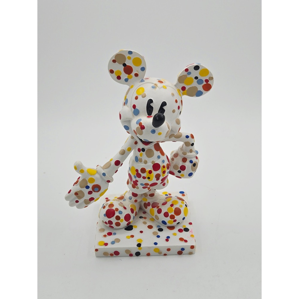 Disney Mickey InspEARations Rainbow Mickey Polka Dot Figurine Westland 17825